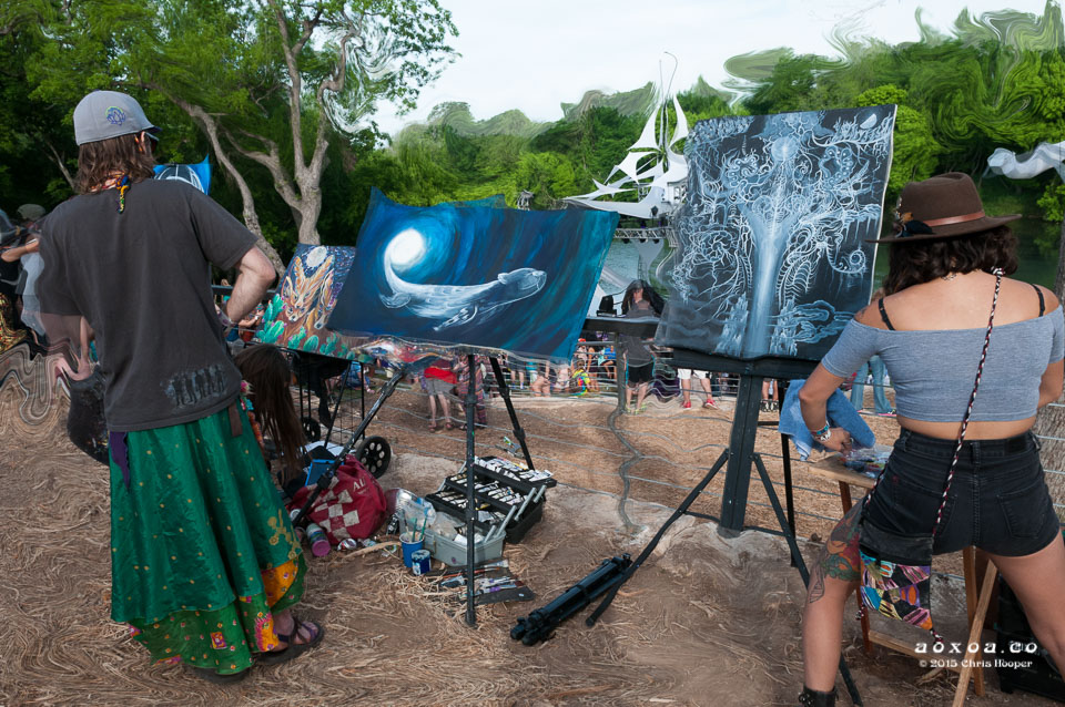aoxoa painters euphoria music camping festival