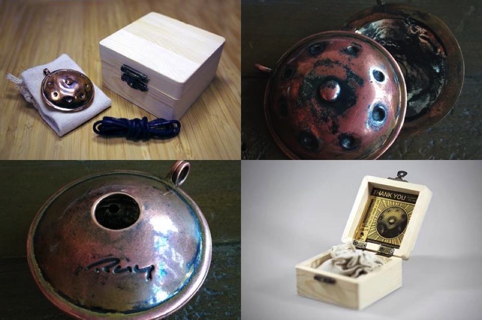 hang handpan gifts and accessories copper