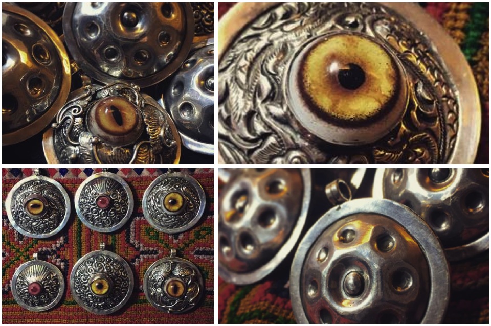 hang handpan gifts and accessories silver